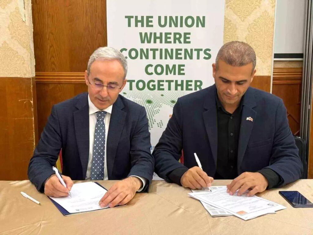 gaziantep islam bilim ve teknoloji universitesi rektoru tunusta turk arap universite rektorleri kongresine katildi uxvCI1b9.jpg