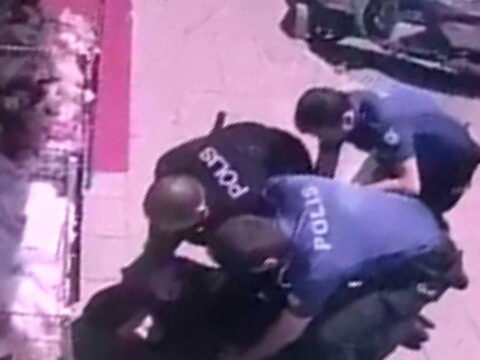 İki Polisimizin Şehit Olduğu Olayda Saldırganın Yakalanma Anı Kamerada